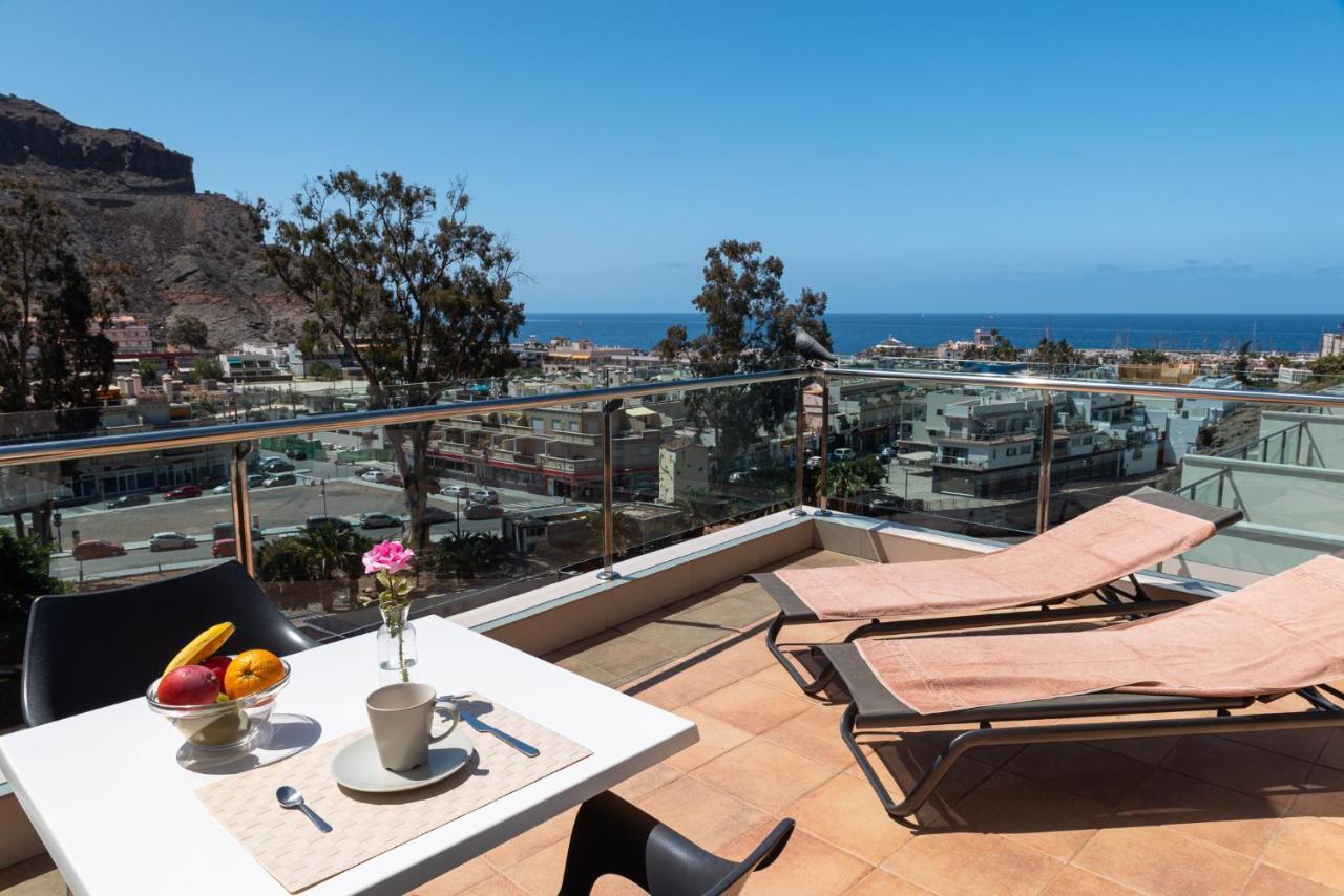 Apartamentos Las Palmeras 푸에르토 데 모간 외부 사진