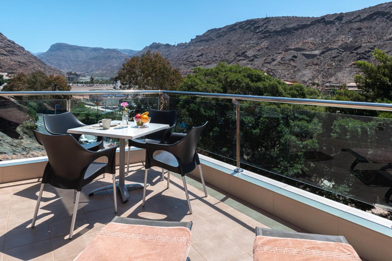 Apartamentos Las Palmeras 푸에르토 데 모간 외부 사진
