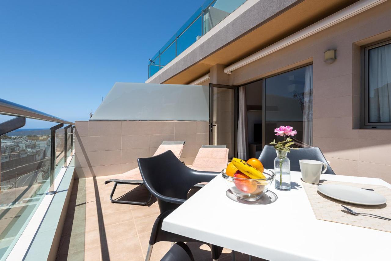 Apartamentos Las Palmeras 푸에르토 데 모간 외부 사진