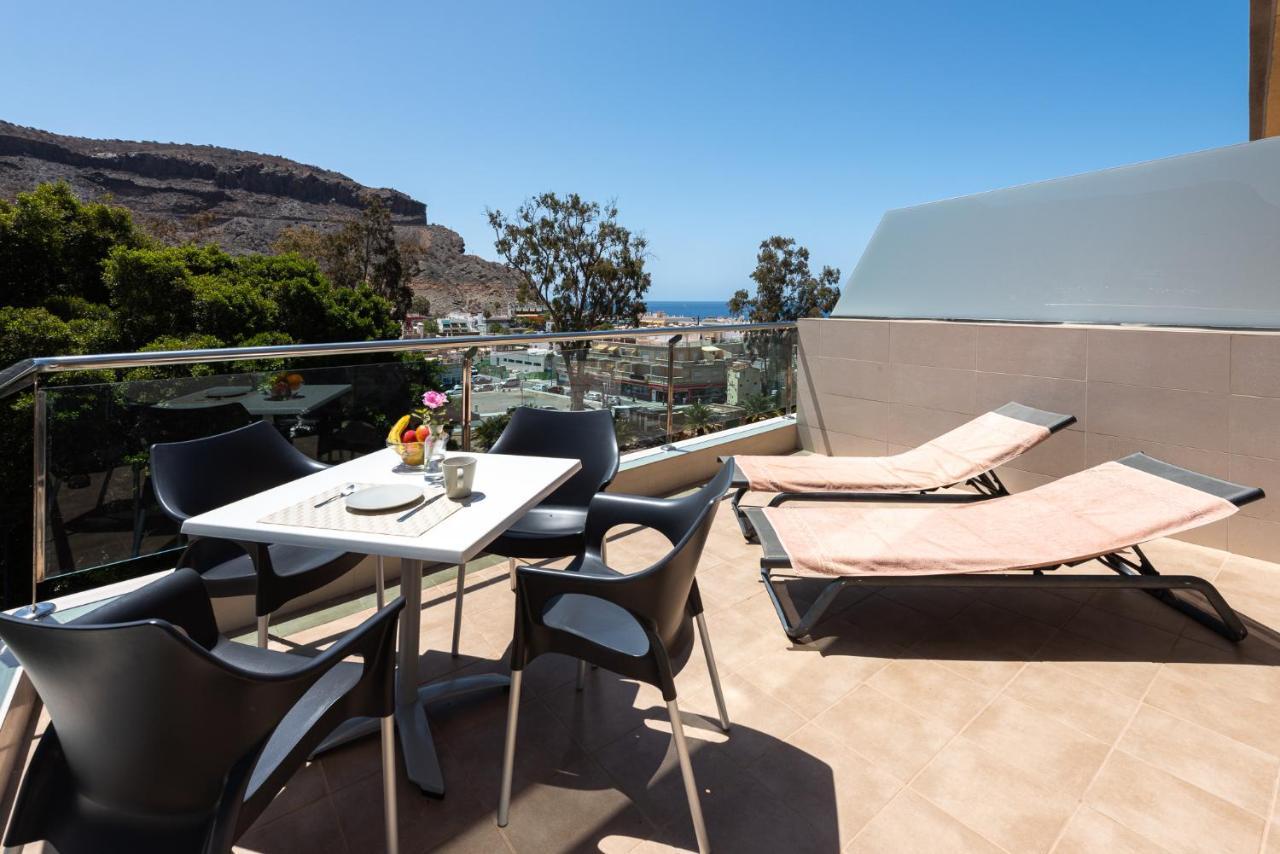 Apartamentos Las Palmeras 푸에르토 데 모간 외부 사진
