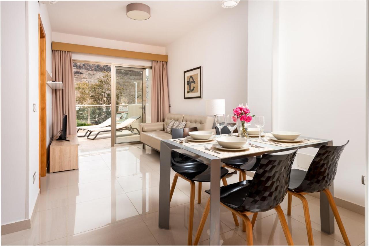 Apartamentos Las Palmeras 푸에르토 데 모간 외부 사진